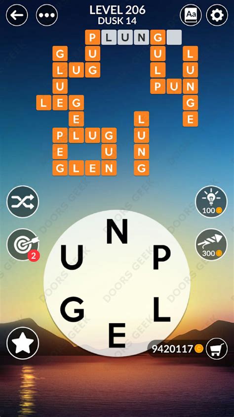 wordscapes puzzle 206|Wordscapes Level 206 .